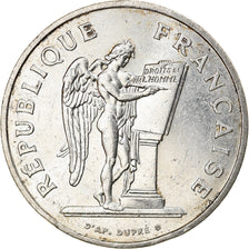 Moneta, Francja, Droits de l'Homme, 100 Francs, 1989, AU(55-58), Srebro, KM:970