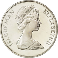 Monnaie, Isle of Man, Elizabeth II, Crown, 1978, Pobjoy Mint, SPL, Argent