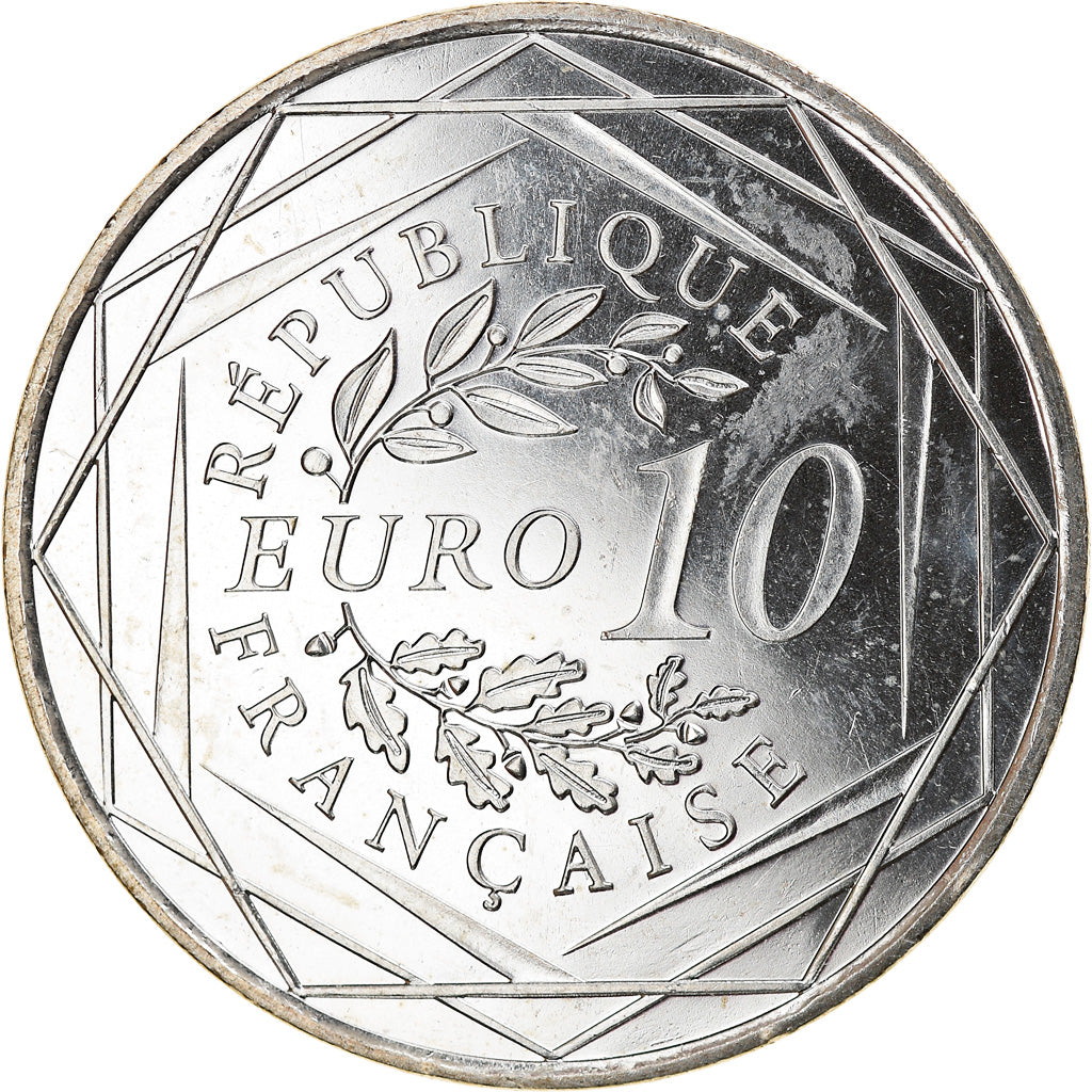 Frankreich, 10 Euro, Hercule, 2012, Paris, VZ, Silber, Gadoury:EU516, KM:2073