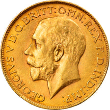 Monnaie, Afrique du Sud, George V, Sovereign, 1928, Pretoria, SUP, Or, KM:21