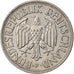 Coin, GERMANY - FEDERAL REPUBLIC, Mark, 1957, Stuttgart, EF(40-45)