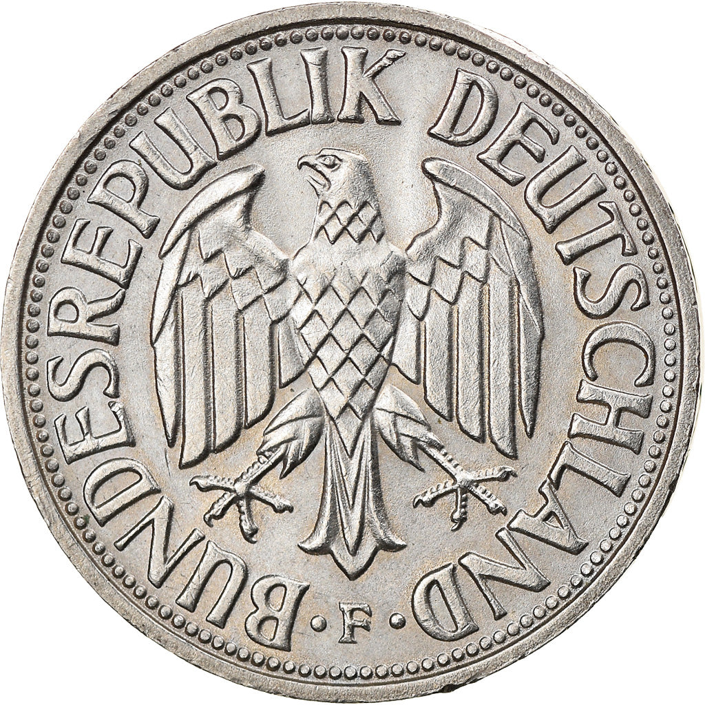 Coin, GERMANY - FEDERAL REPUBLIC, Mark, 1964, Stuttgart, AU(50-53)