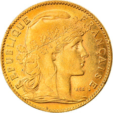 Monnaie, France, Marianne, 10 Francs, 1907, Paris, TTB+, Or, Gadoury:1017
