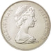 Coin, Isle of Man, Elizabeth II, 25 Pence, 1975, Pobjoy Mint, MS(63), Silver