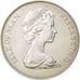 Moneta, Isola di Man, Elizabeth II, 25 Pence, 1975, Pobjoy Mint, SPL, Argento