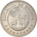 Monnaie, Bolivie, 5 Pesos Bolivianos, 1976, TTB, Nickel Clad Steel, KM:197