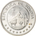 Moneta, Bolivia, Peso Boliviano, 1980, SPL-, Acciaio ricoperto in nichel, KM:192