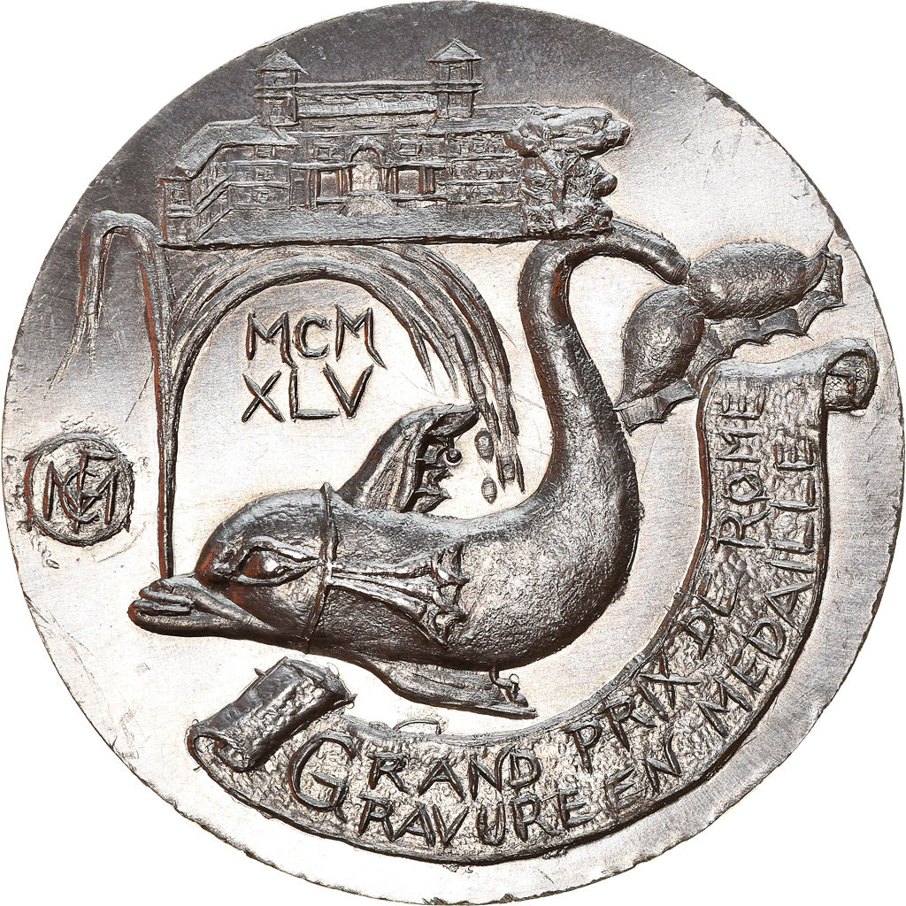 France, Médaille, Gravure en Médaille, Grand Prix de Rome, Arts & Culture