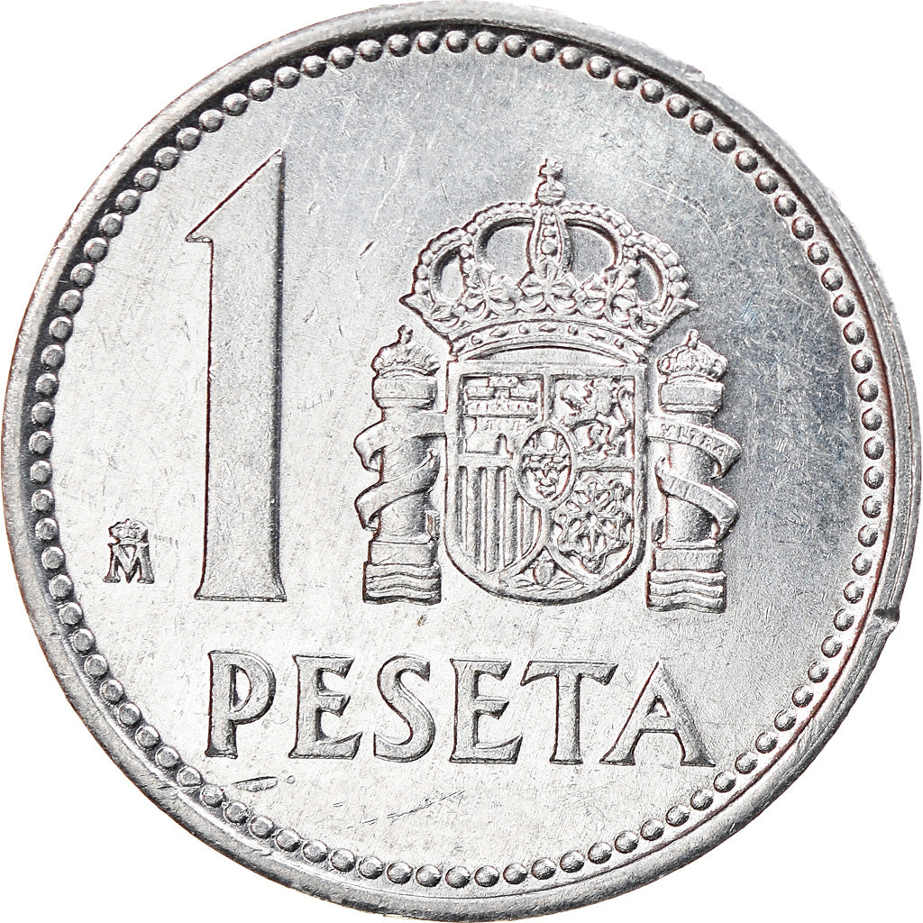 Münze, Spanien, Juan Carlos I, Peseta, 1988, Madrid, VZ, Aluminium, KM:821