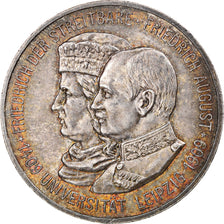 Coin, German States, SAXONY-ALBERTINE, Friedrich August III, 5 Mark, 1909