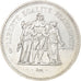 Coin, France, Hercule, 50 Francs, 1975, Paris, AU(55-58), Silver, KM:941.1