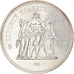 Münze, Frankreich, Hercule, 50 Francs, 1976, Paris, VZ, Silber, KM:941.1