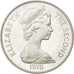 TRISTAN DA CUNHA, Crown, 1978, Pobjoy Mint, KM #2a, MS(63), Silver, 38.5, 28.39