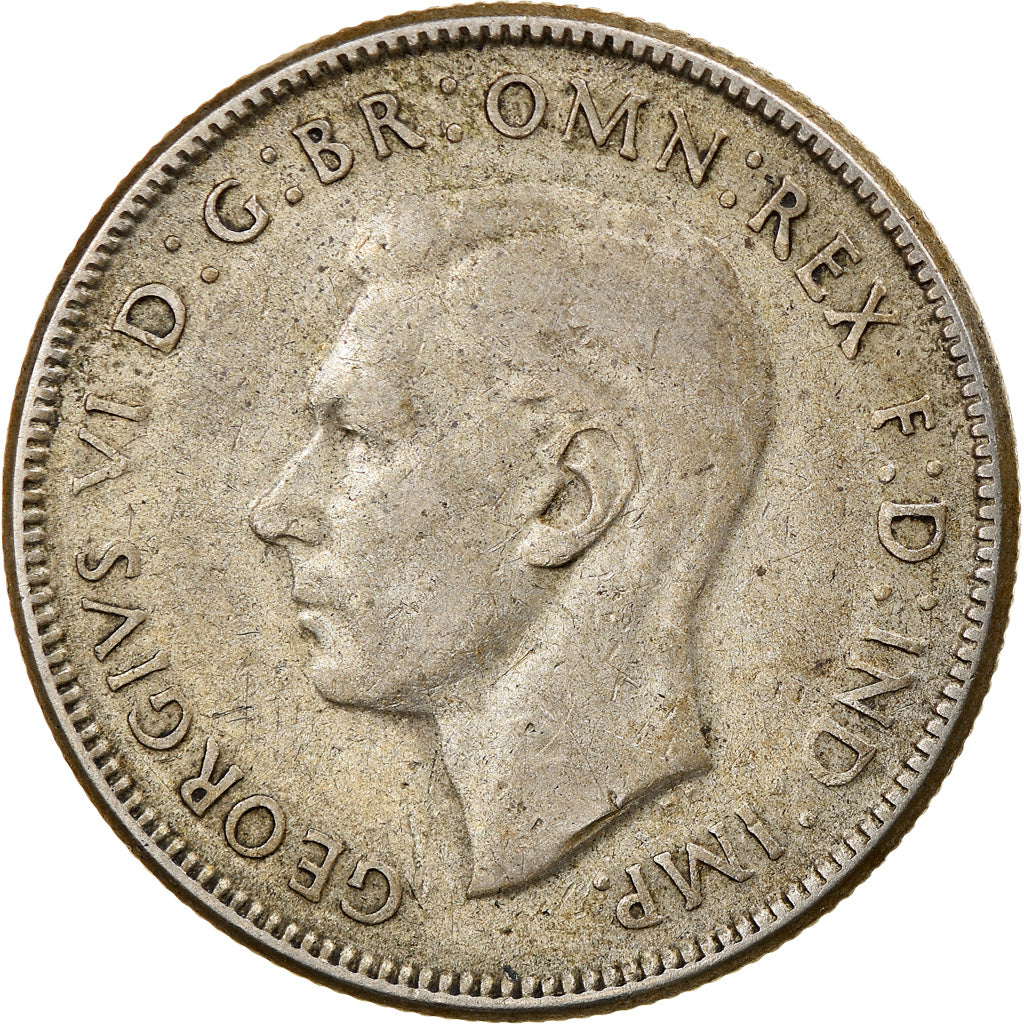 Coin, Australia, George VI, Florin, 1946, Melbourne, EF(40-45), Silver, KM:40a