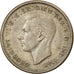 Coin, Australia, George VI, Florin, 1946, Melbourne, EF(40-45), Silver, KM:40a