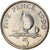 Moeda, Guernesey, Elizabeth II, 5 Pence, 1990, British Royal Mint, AU(50-53)
