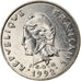 Coin, French Polynesia, 10 Francs, 1992, Paris, AU(50-53), Nickel, KM:8