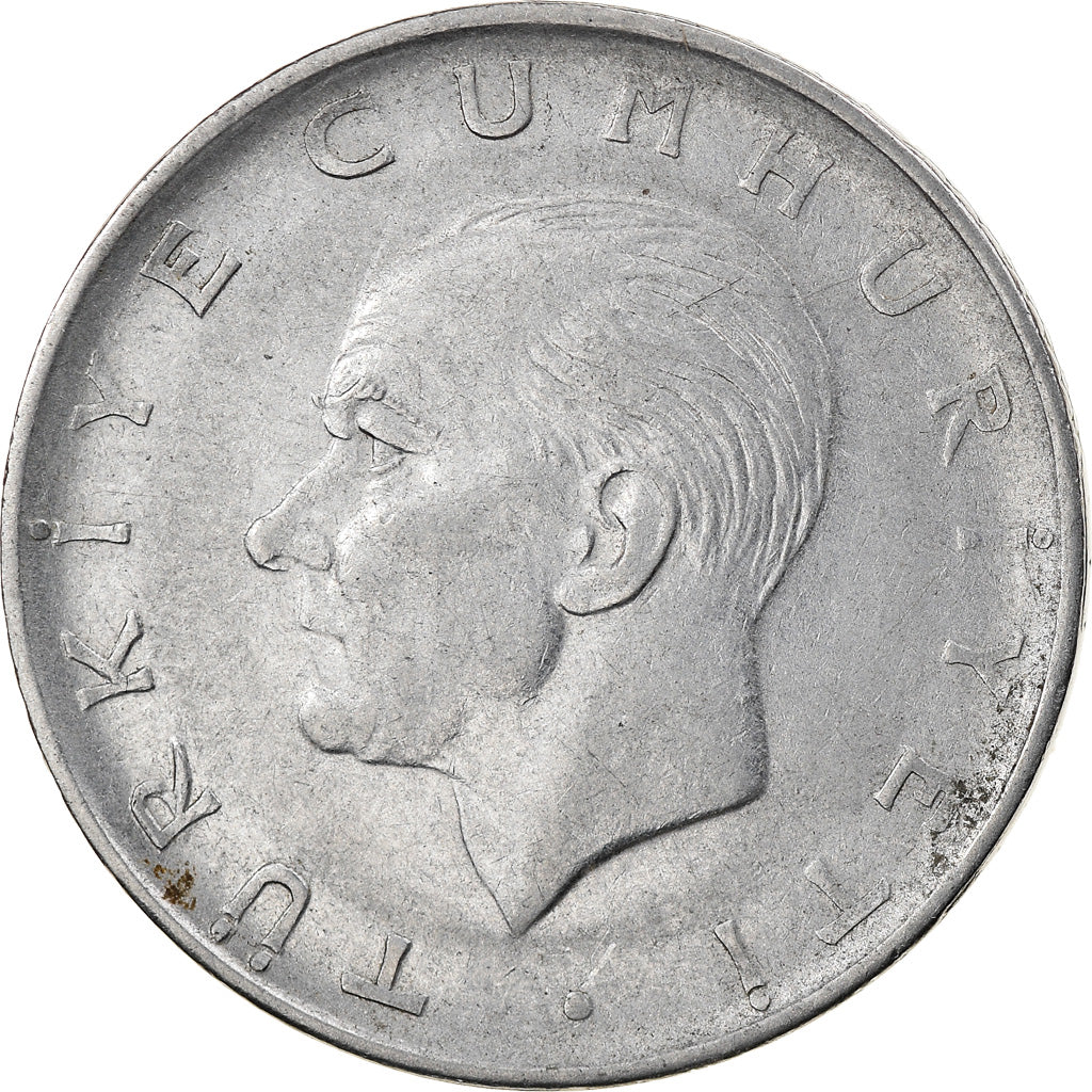 Moneta, Turchia, Lira, 1972, BB, Acciaio inossidabile, KM:889a.1