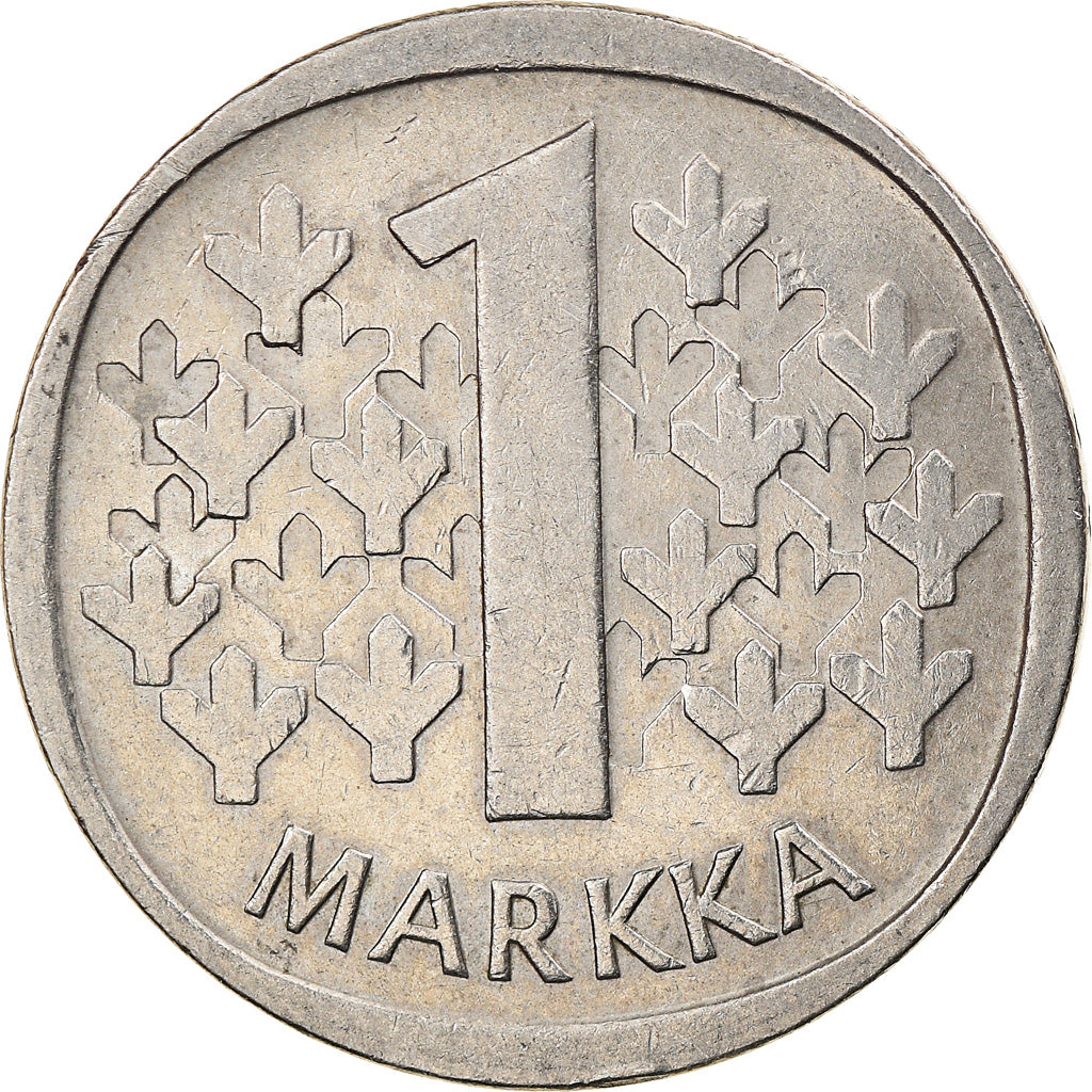 Coin, Finland, Markka, 1969, EF(40-45), Copper-nickel, KM:49a