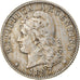 Coin, Argentina, 20 Centavos, 1897, EF(40-45), Copper-nickel, KM:36