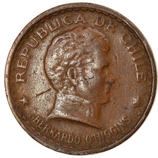 Monnaie, Chile, 20 Centavos, 1945, TTB, Cuivre, KM:177