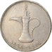 Moneta, Emirati Arabi Uniti, Dirham, 1989/AH1409, BB, Rame-nichel, KM:6.1