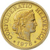 SWITZERLAND, 10 Rappen, 1978, Bern, KM #27, MS(63), Copper-Nickel, 19.15, 3.01