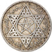 Coin, Morocco, Mohammed V, 100 Francs, 1953, Paris, EF(40-45), Silver, KM:52