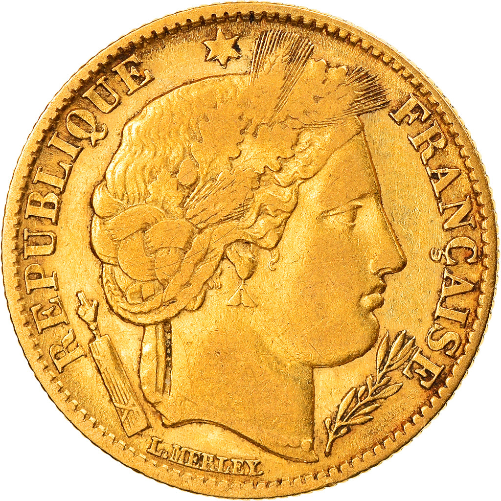 Coin, France, Cérès, 10 Francs, 1951, Paris, EF(40-45), Gold, KM:770