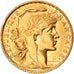 Moneda, Francia, Marianne, 20 Francs, 1902, Paris, MBC+, Oro, KM:847