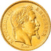 Monnaie, France, Napoleon III, 20 Francs, 1863, Strasbourg, TTB+, Or