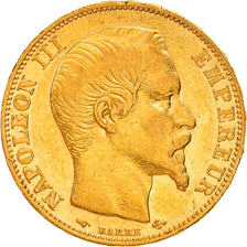 Coin, France, Napoleon III, 20 Francs, 1857, Paris, AU(50-53), Gold, KM:781.1