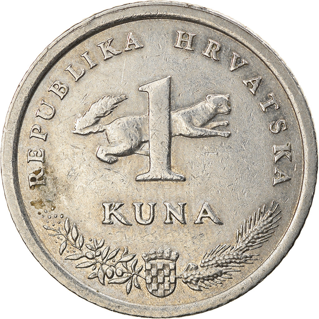 Moneta, Croazia, Kuna, 1997, BB, Rame-nichel-zinco, KM:9.1