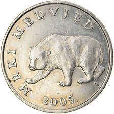 Coin, Croatia, 5 Kuna, 2005, AU(50-53), Copper-Nickel-Zinc, KM:11