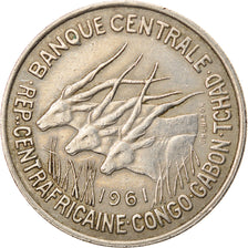 Coin, EQUATORIAL AFRICAN STATES, 50 Francs, 1961, Paris, EF(40-45)