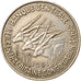 Coin, EQUATORIAL AFRICAN STATES, 50 Francs, 1961, Paris, EF(40-45)