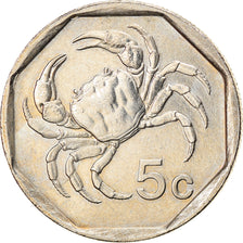 Coin, Malta, 5 Cents, 1995, AU(50-53), Copper-nickel, KM:95