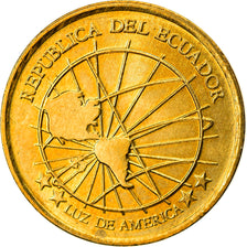 Coin, Ecuador, Centavo, Un, 2000, AU(55-58), Brass, KM:104