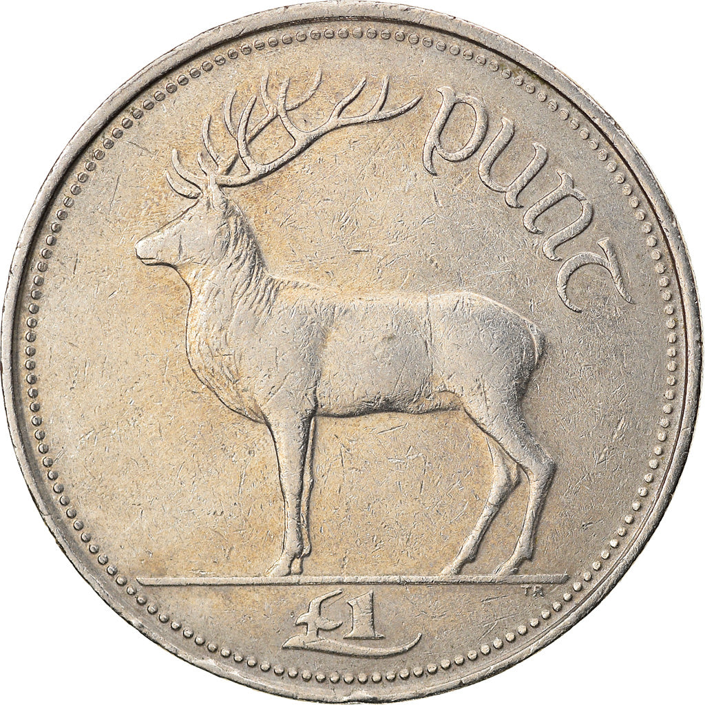 Monnaie, IRELAND REPUBLIC, Punt, Pound, 1994, TTB, Copper-nickel, KM:27