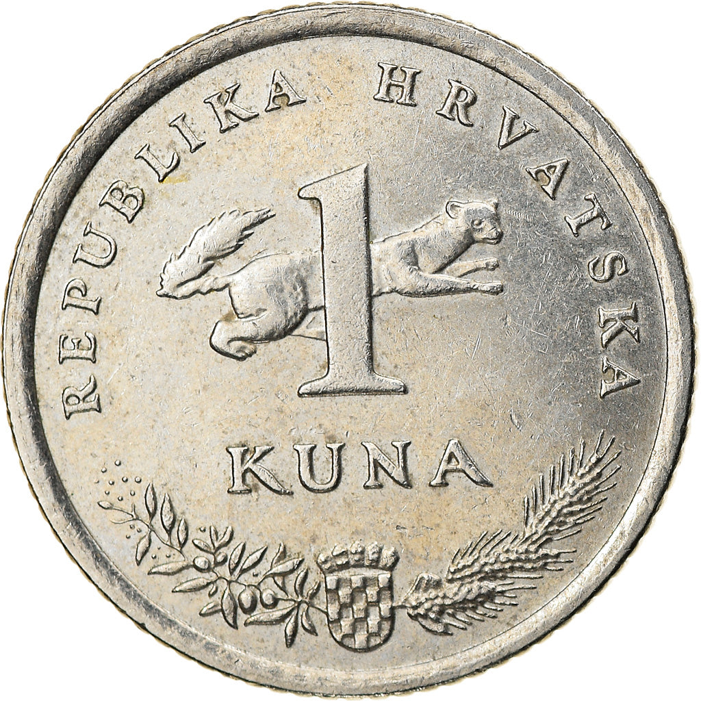 Coin, Croatia, Kuna, 2000, EF(40-45), Copper-Nickel-Zinc, KM:20.2