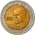 Moneda, Chile, 500 Pesos, 2001, Santiago, MBC, Bimetálico, KM:235