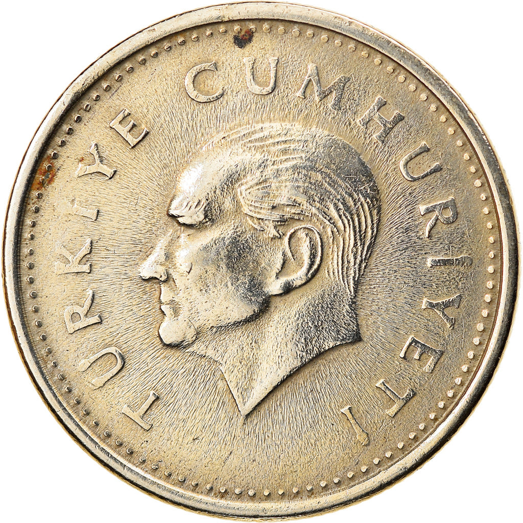 Moneta, Turchia, 1000 Lira, 1991, BB, Nichel-ottone, KM:997