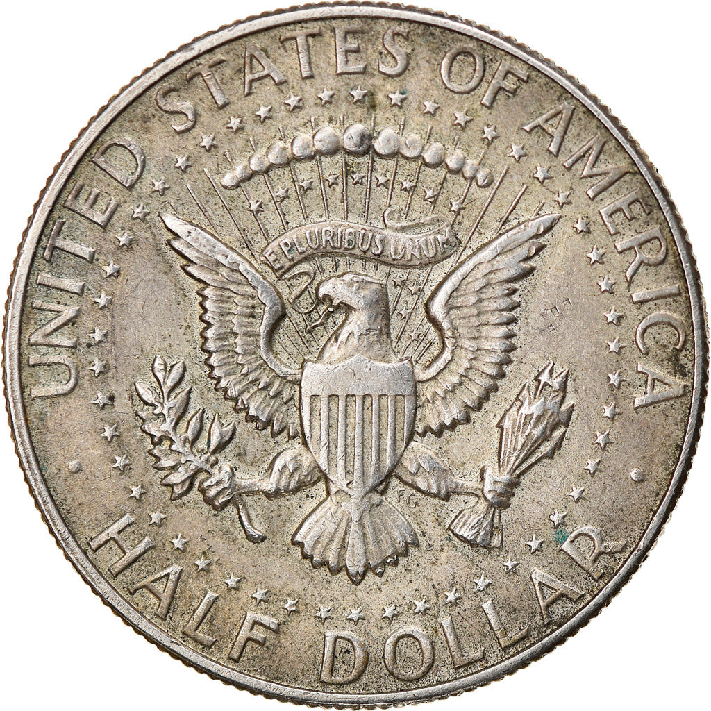 Coin, United States, Half Dollar, 1967, Philadelphia, EF(40-45), Silver, KM:202a