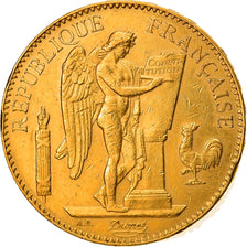 Monnaie, France, Génie, 100 Francs, 1885, Paris, TTB+, Or, Gadoury:1137, KM:832