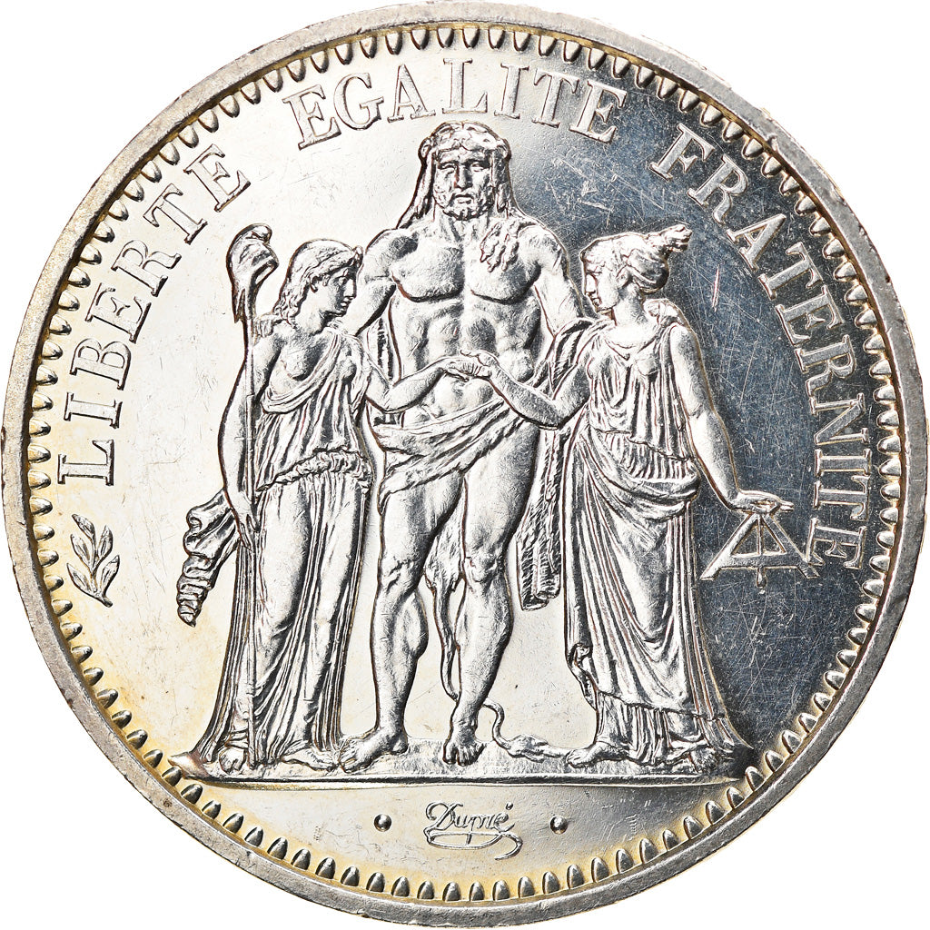 Coin, France, Hercule, 10 Francs, 1972, Paris, MS(60-62), Silver, KM:932