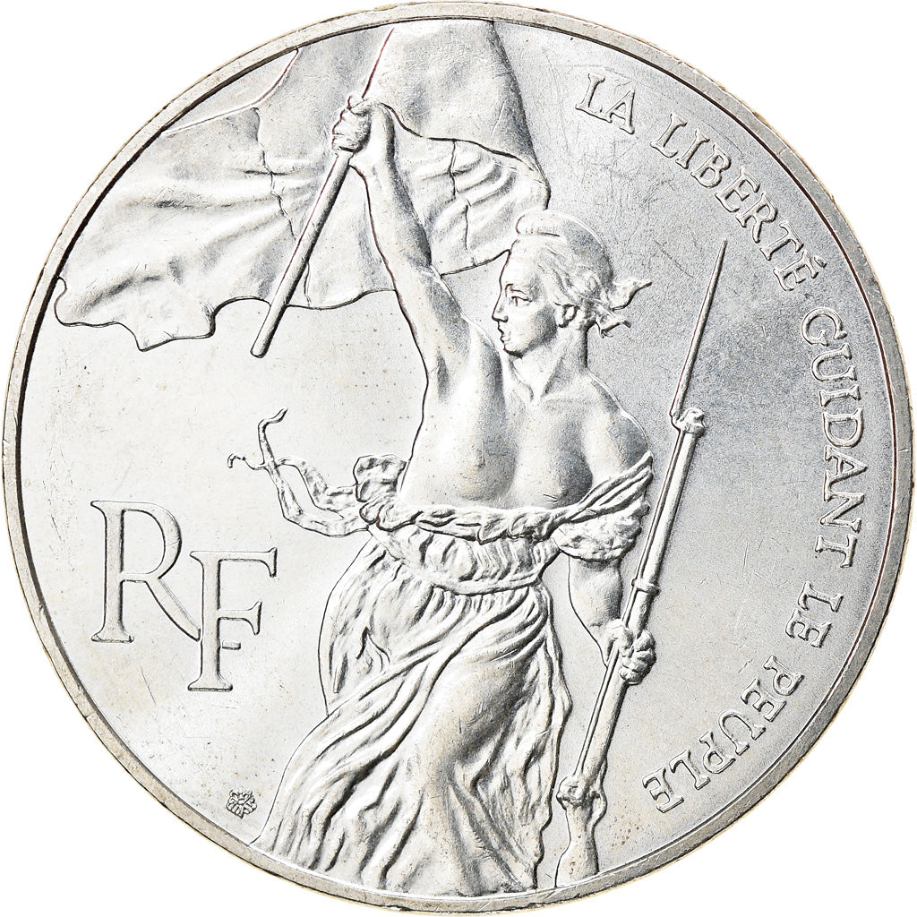 Coin, France, Liberté guidant le peuple, 100 Francs, 1993, AU(55-58), Silver