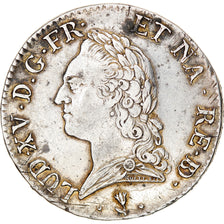 Coin, France, Louis XV, Ecu de Béarn à la vielle tête, 1772, Pau, EF(40-45)