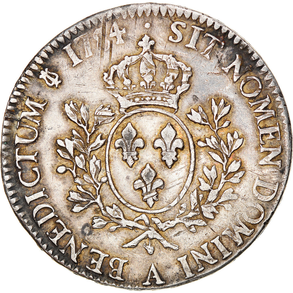 Coin, France, Louis XVI, Ecu aux branches d'olivier, 1784, Paris, EF(40-45)