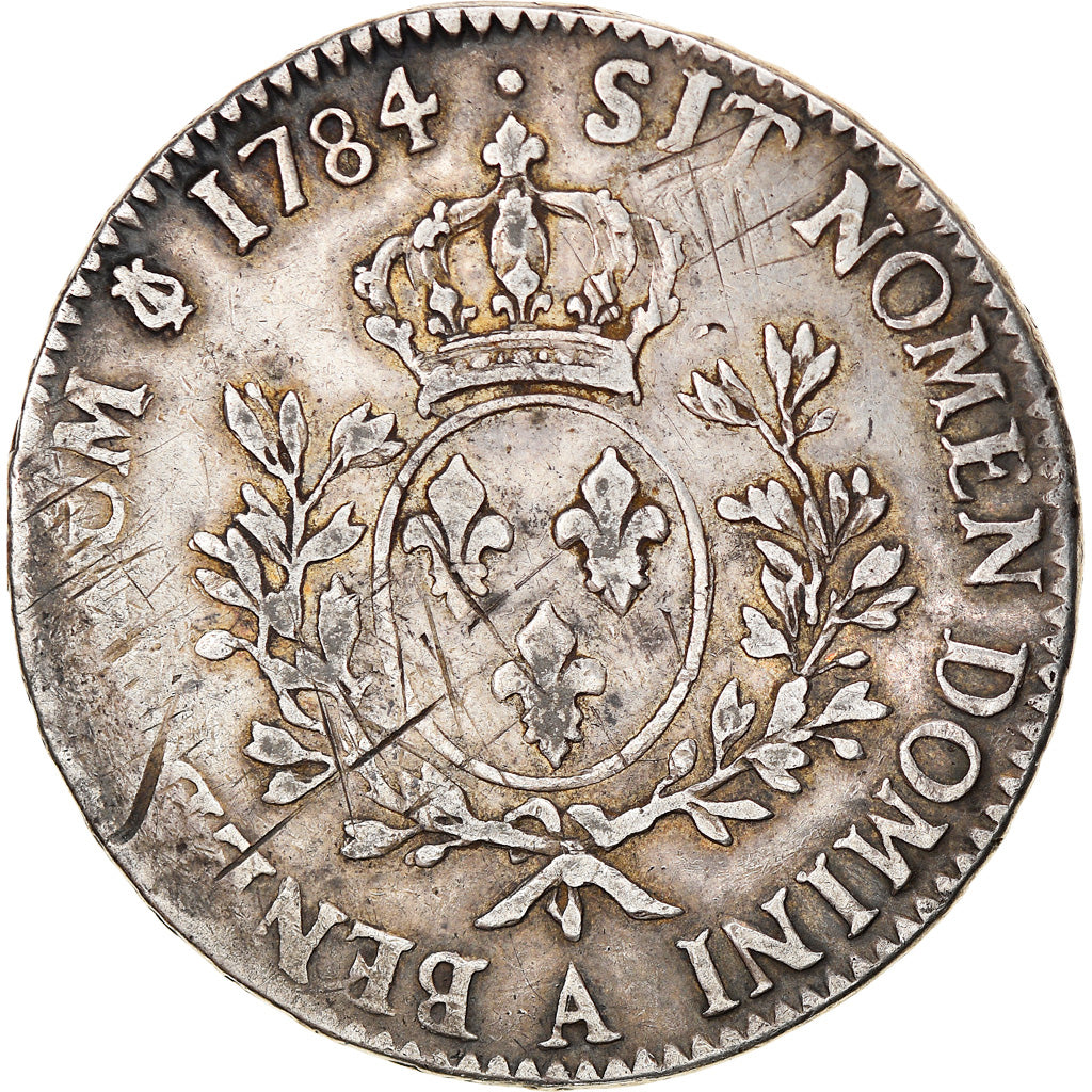 Munten, Frankrijk, Louis XVI, Ecu aux branches d'olivier, 1784, Paris, FR