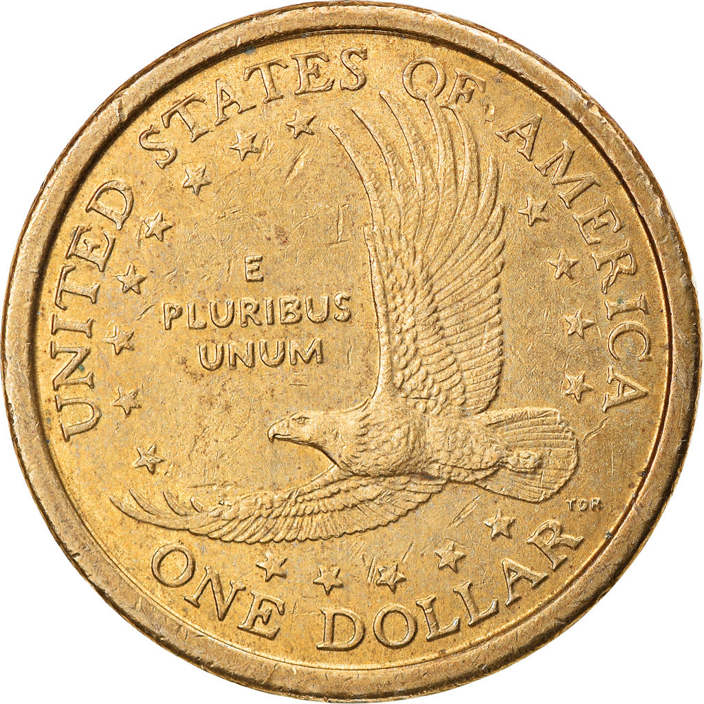 Coin, United States, Sacagawea Dollar, Dollar, 2001, Philadelphia, EF(40-45)
